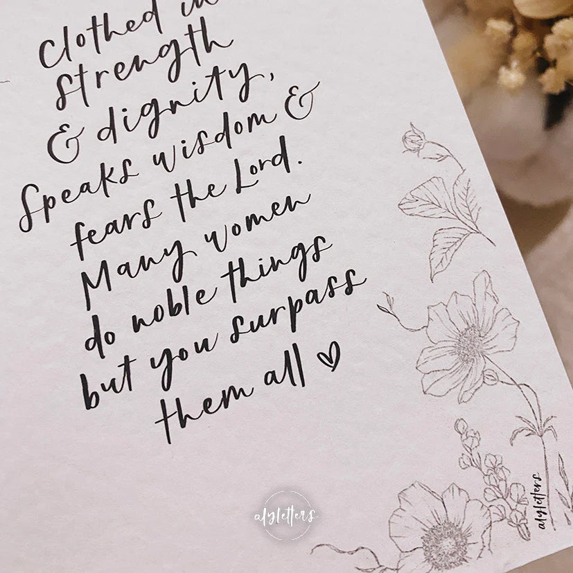 Blessing Card - Proverbs 31