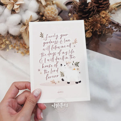 Blessing Cards (Set of 6) - Psalm 23
