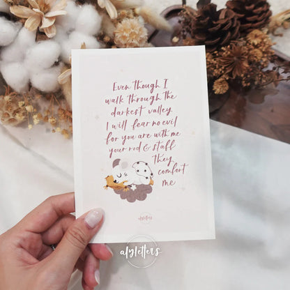 Blessing Cards (Set of 6) - Psalm 23