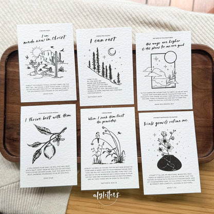 Mini Blessing Cards (Set of 6) - Redeemed
