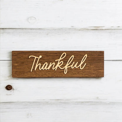 Small Genesis Board - Thankful, Blessed, Grateful