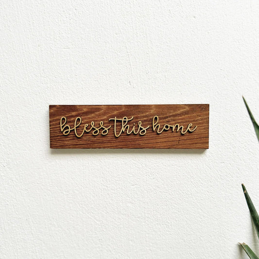 Small Genesis Board - Bless This Home