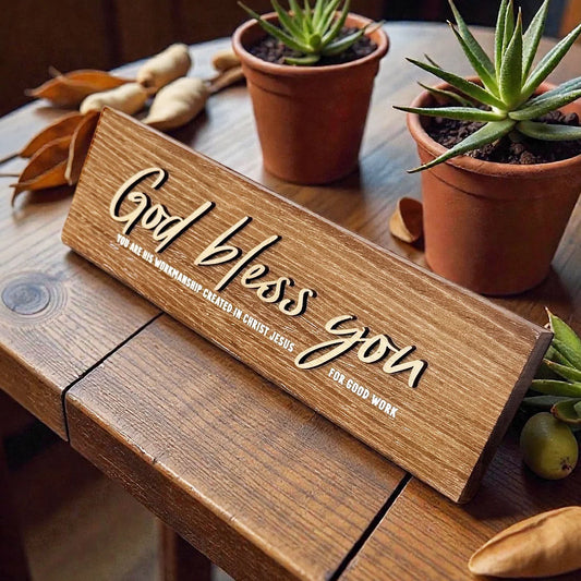 Small Genesis Board - God Bless You