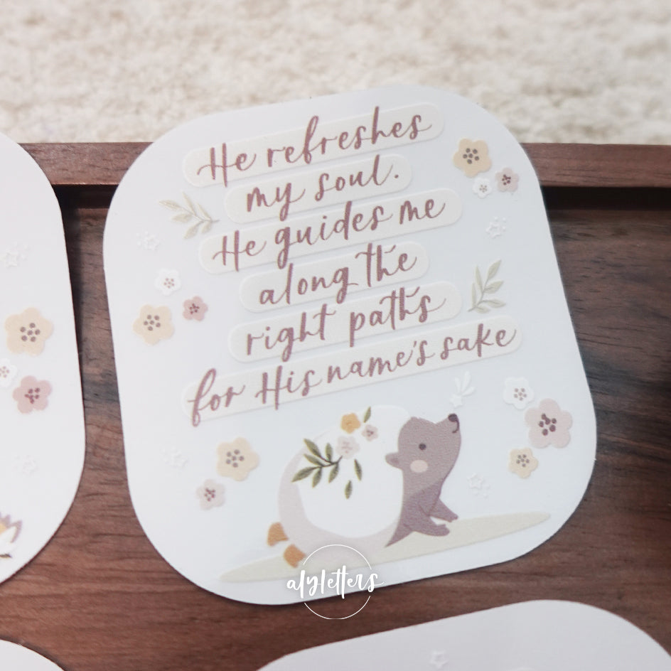 Psalm 23 Stickers