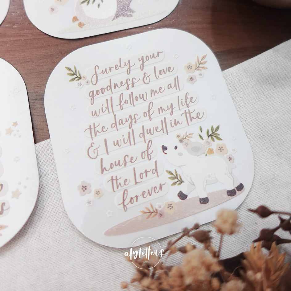 Psalm 23 Stickers