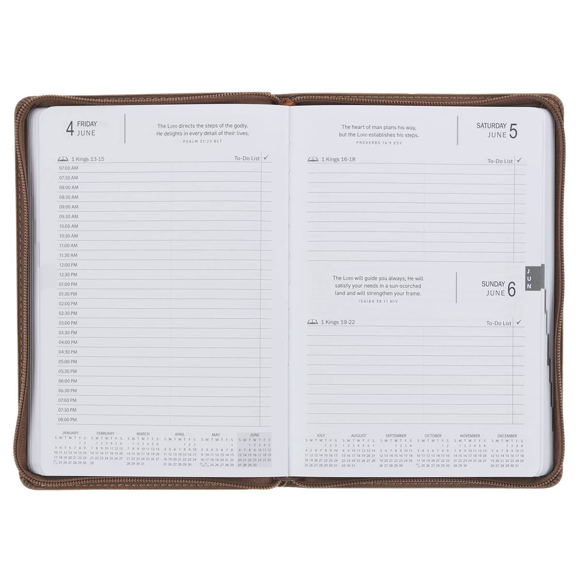 2027 Executive Planner with Zipper Closure - I Can Do All This Truffle (TPD569)