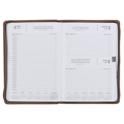 2027 Executive Planner with Zipper Closure - I Can Do All This Truffle (TPD569)