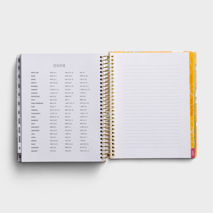 2025-2026 Premium Devotional Planner (18-Month) - He Refreshes My Soul (U3363)