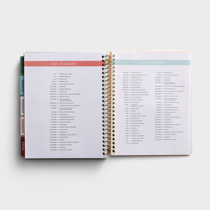 2025-2026 Agenda Planner (18-Month) - His Glory Fills the World (U3364)