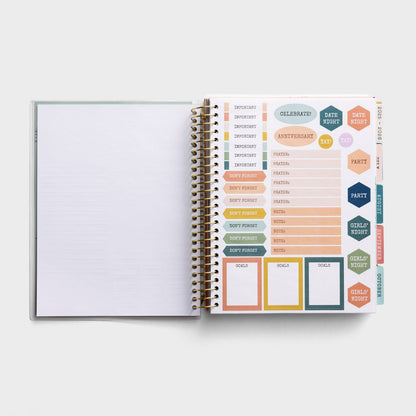 2025-2026 Agenda Planner (18-Month) - His Glory Fills the World (U3364)