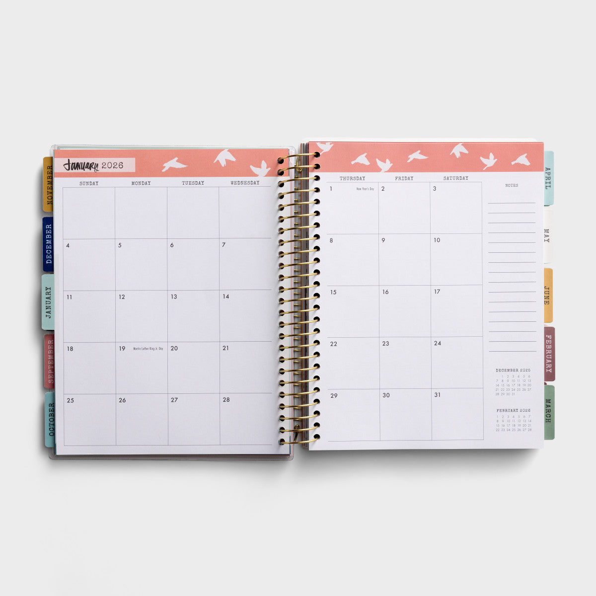 2025-2026 Agenda Planner (18-Month) - His Glory Fills the World (U3364)