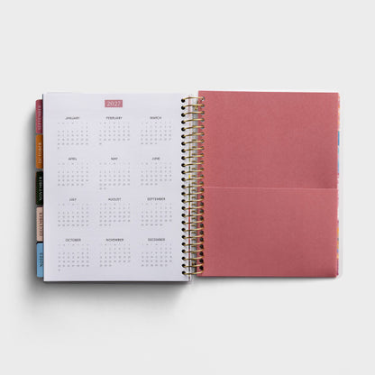 2025-2026 Agenda Planner (18-Month) - Never Stop Blooming (U3367)
