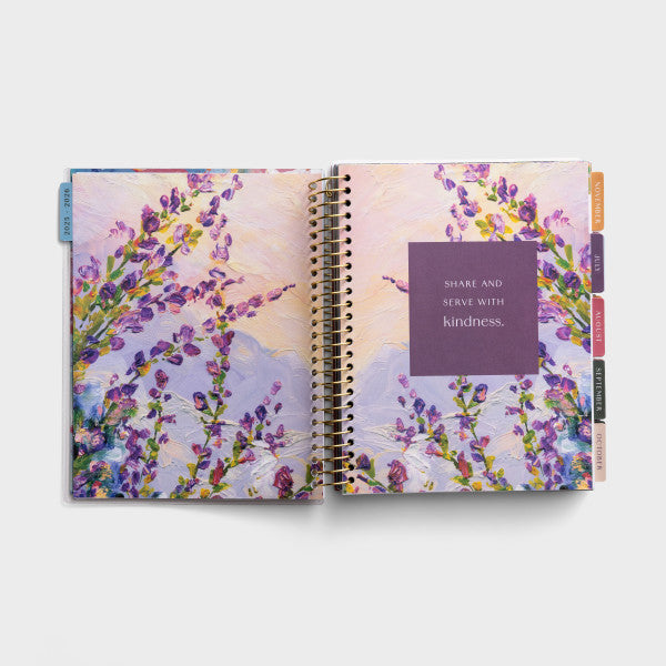 2025-2026 Agenda Planner (18-Month) - Never Stop Blooming (U3367)