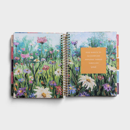 2025-2026 Agenda Planner (18-Month) - Never Stop Blooming (U3367)