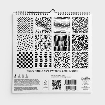 2026 Mini Inspirational Spiral Wall Calendar