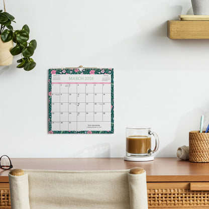 2026 Mini Inspirational Spiral Wall Calendar