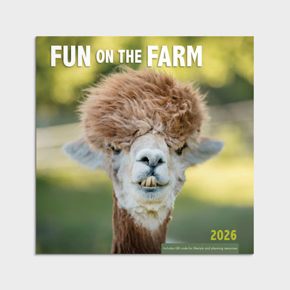 2026 Wall Calendar - Fun on the Farm (U3489)