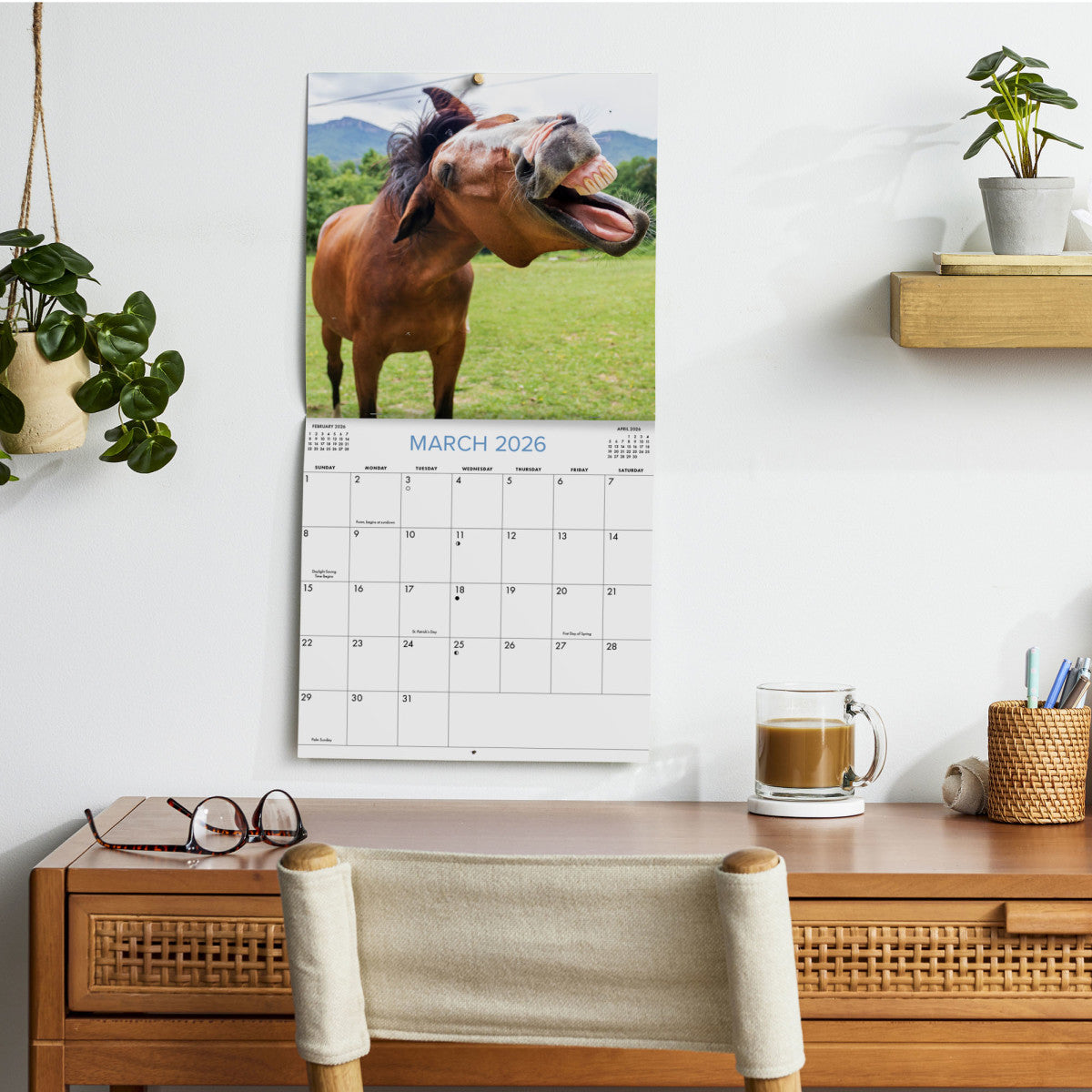 2026 Wall Calendar - Fun on the Farm (U3489)
