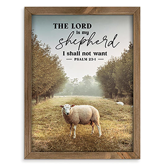 Framed Art - The Lord Is My Shepherd (VFR0452)