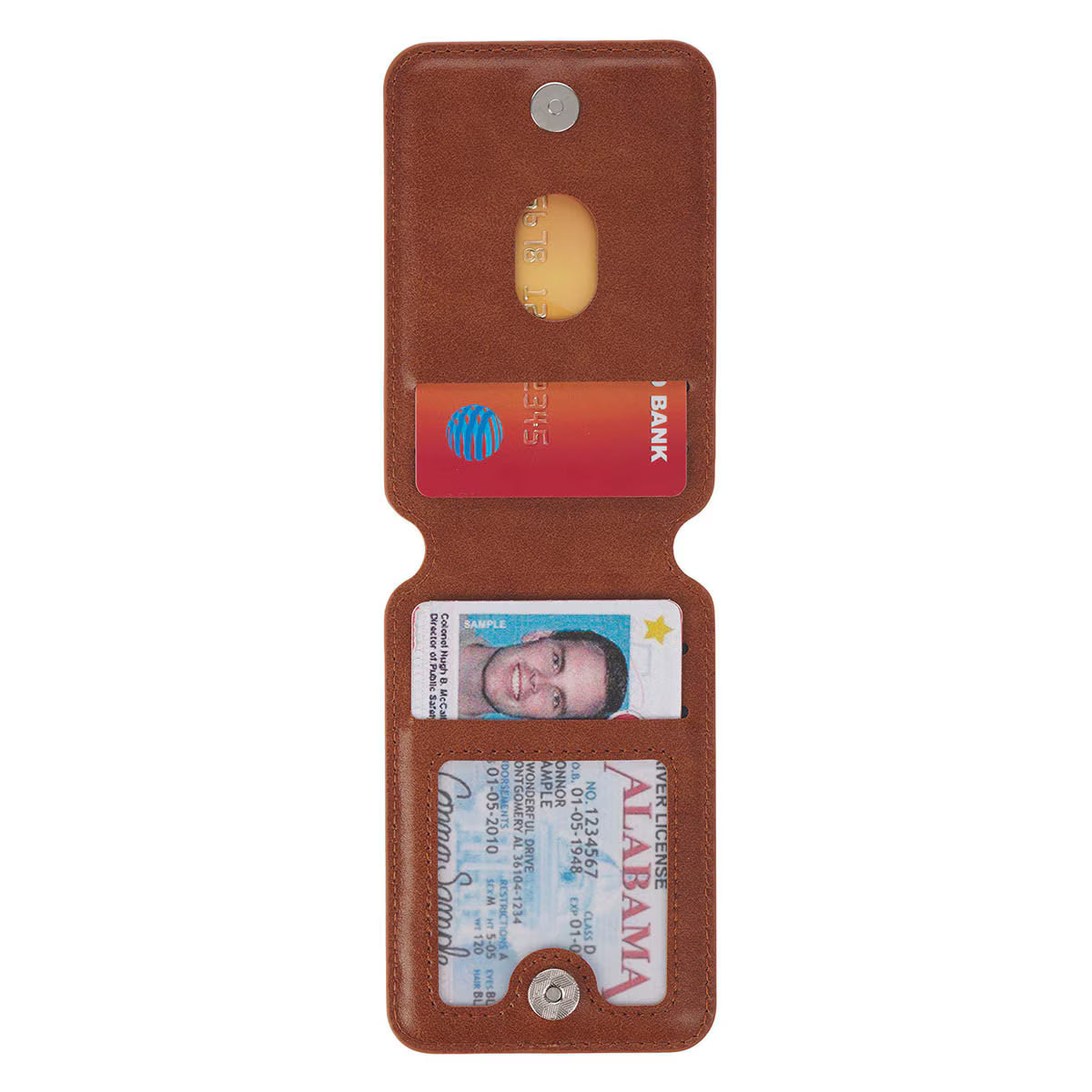 Faux Leather Phone Wallet w/ Stand - Stand Firm, 1 Corinthians 16:13
