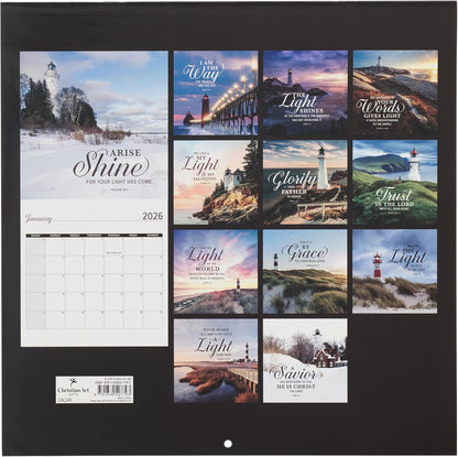 2026 Large Wall Calender - The Light (CAL245)