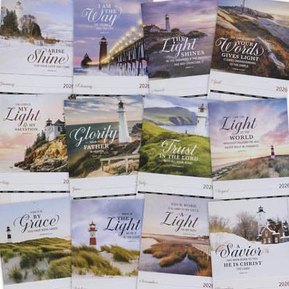 2026 Large Wall Calender - The Light (CAL245)