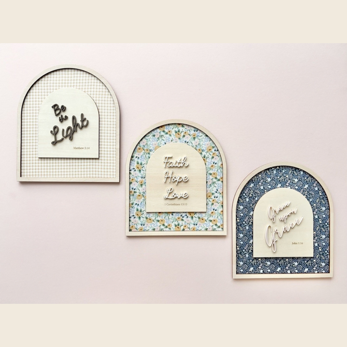 Arch Wall Decor - Be The Light