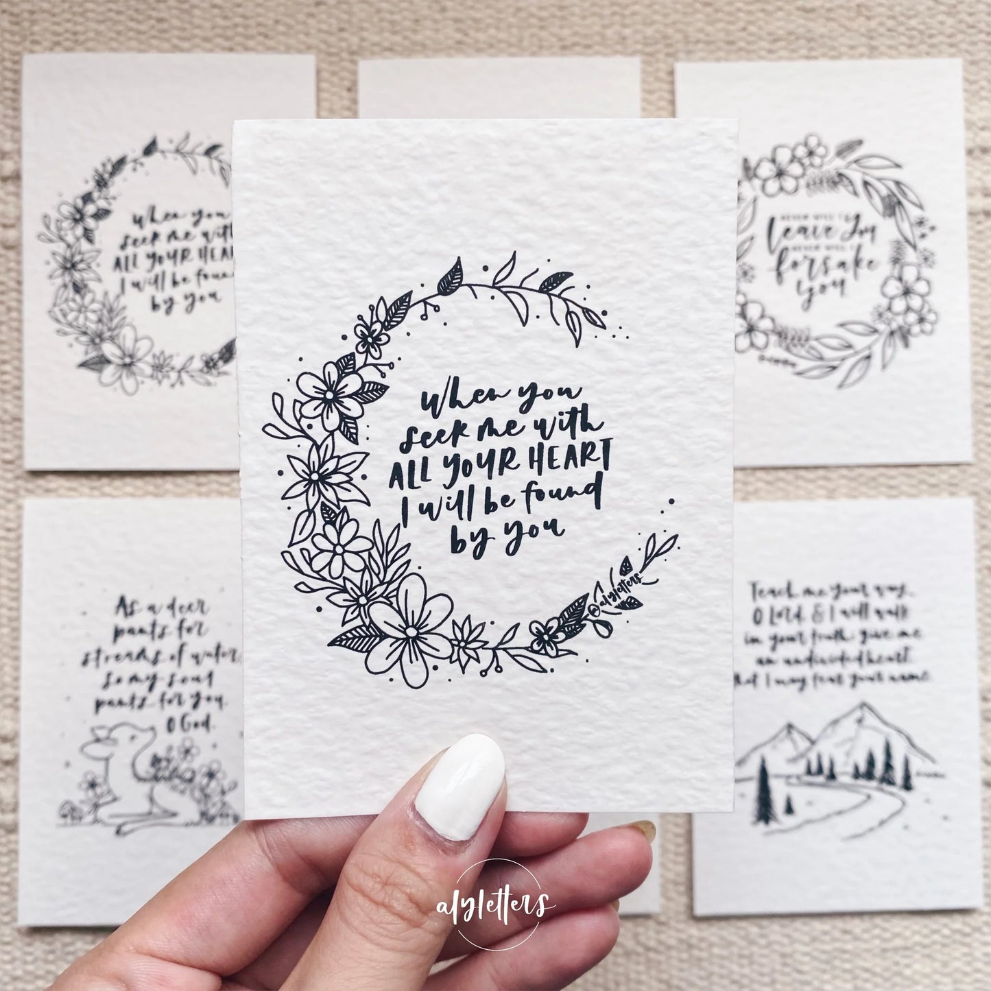 Mini Blessing Cards (Set of 6) - Wilderness