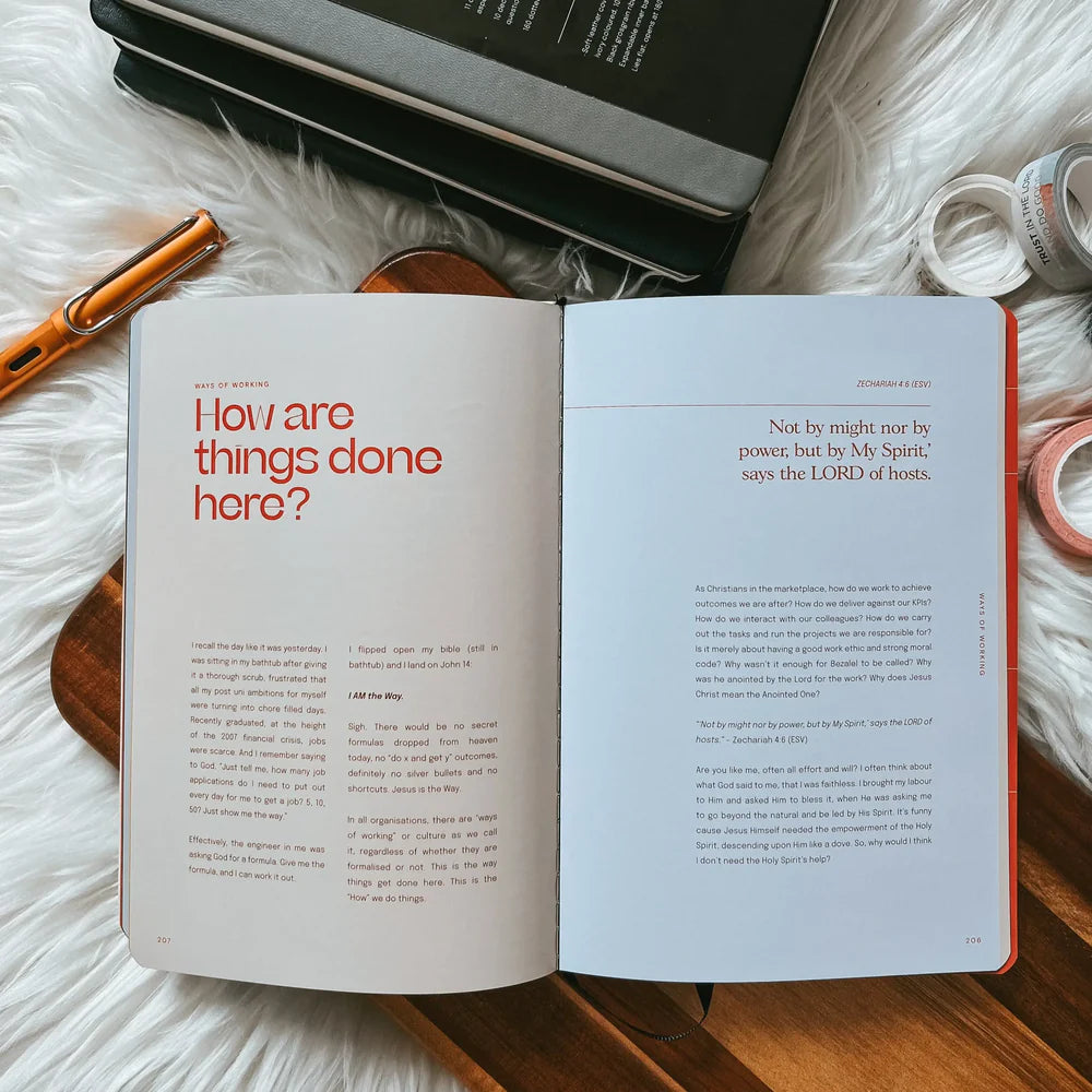 WORK + FAITH Journal