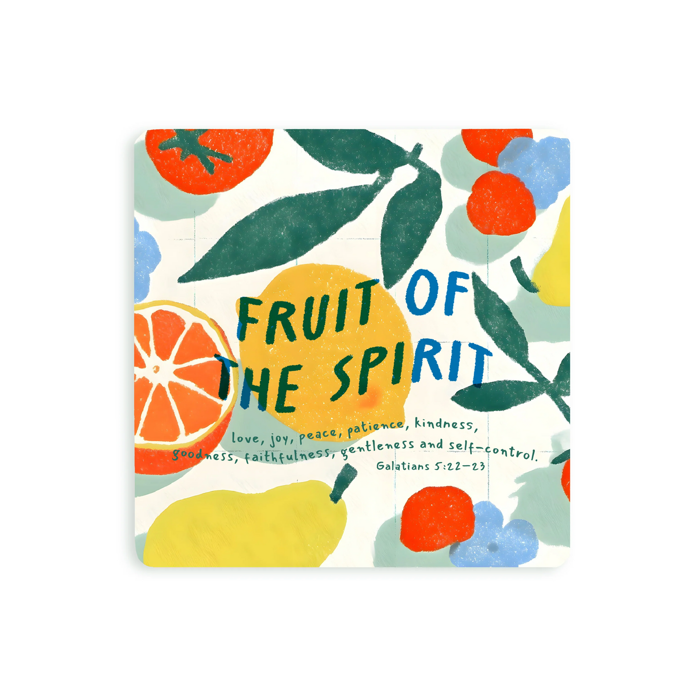 Wooden Coaster - Fruit of the Spirit