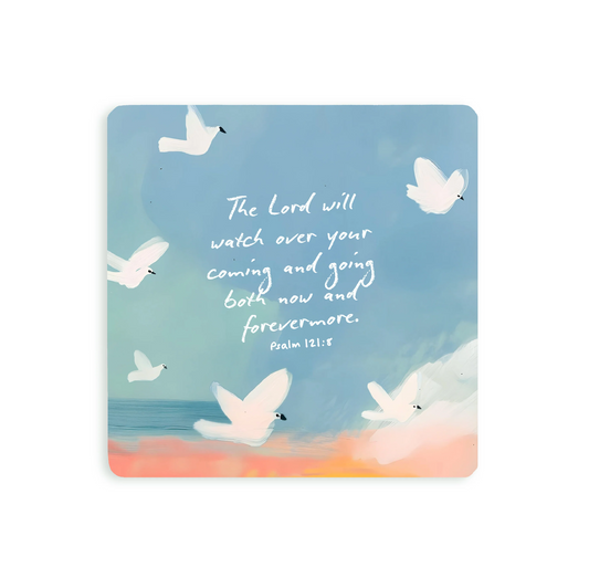 Wooden Coaster - The Lord will Watch Over You
