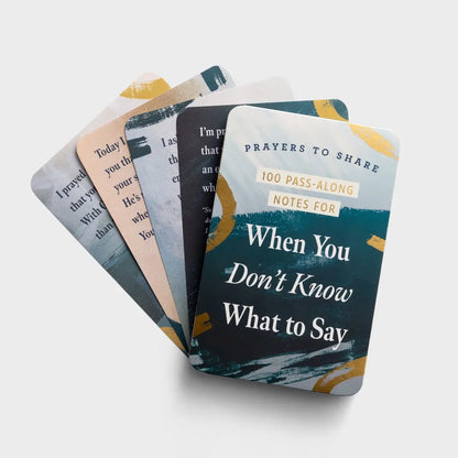 Prayers to Share: 100 Pass-Along Notes for When You Don't Know What to Say (U4096)
