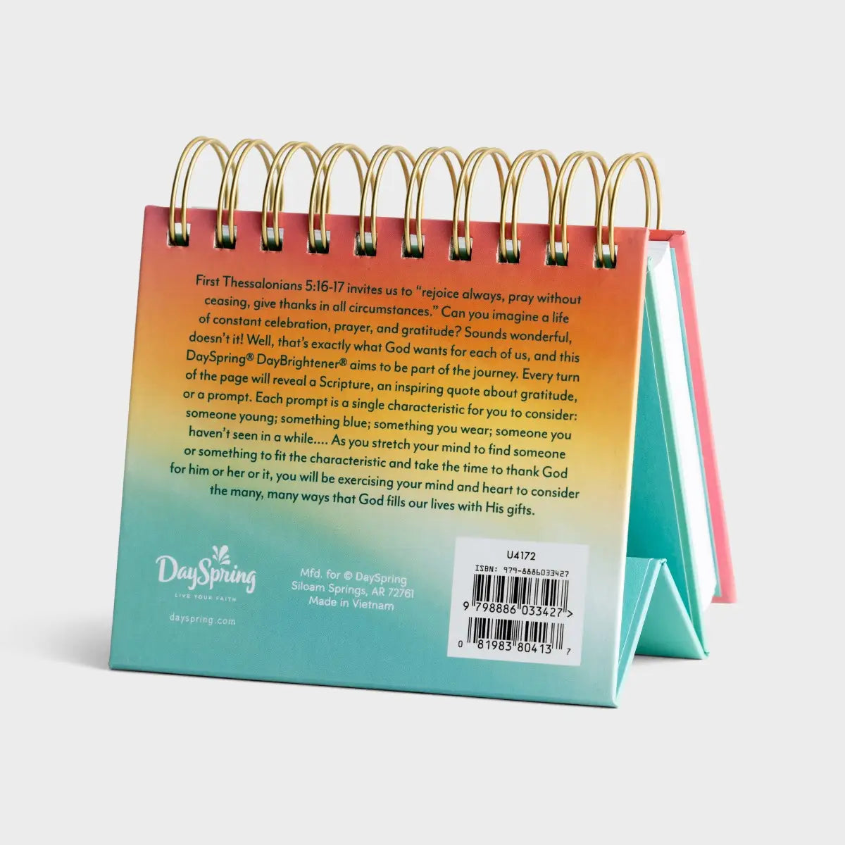 Perpetual Calendar - In All Things: Thanks (U4172)