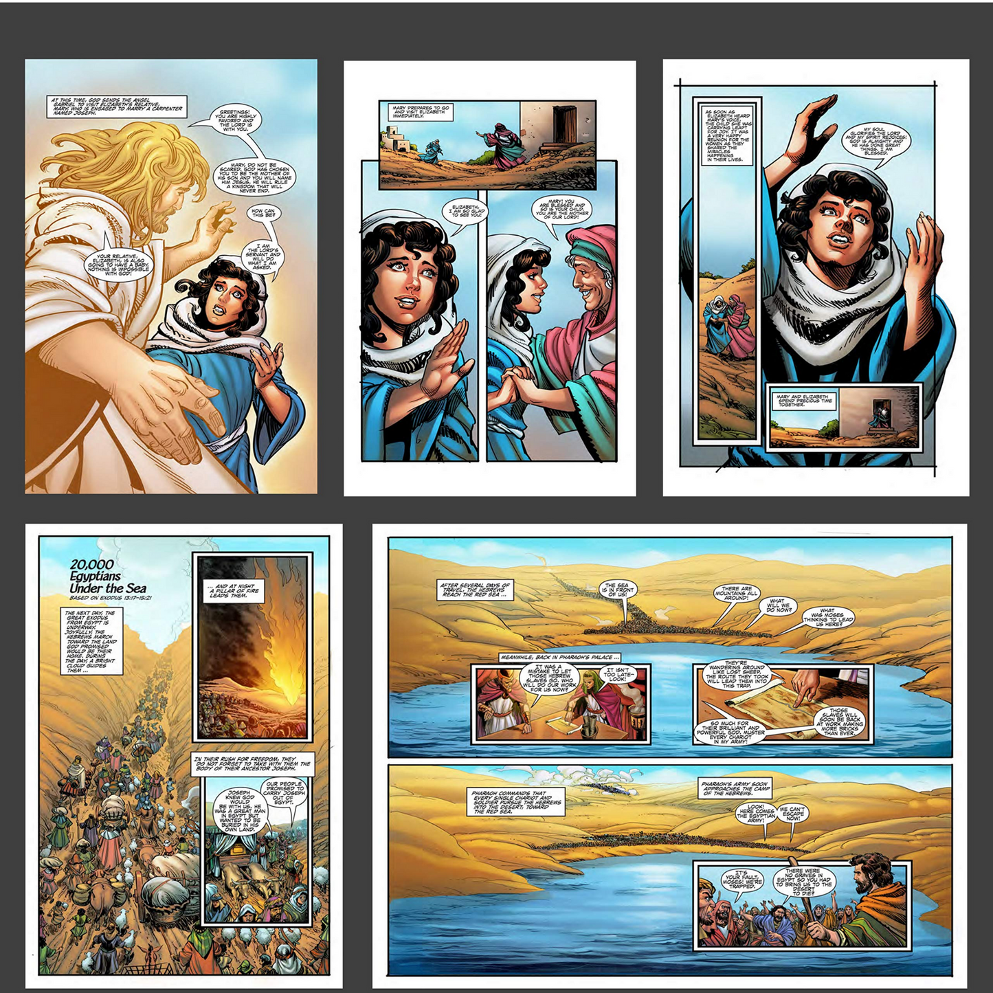 The Action Bible Expanded Edition: God's Redemptive Story (Action Bible Series)