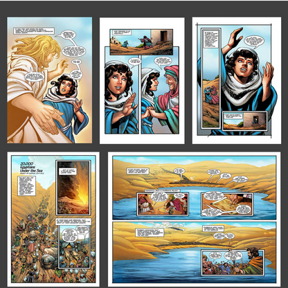 The Action Bible Expanded Edition: God's Redemptive Story (Action Bible Series)