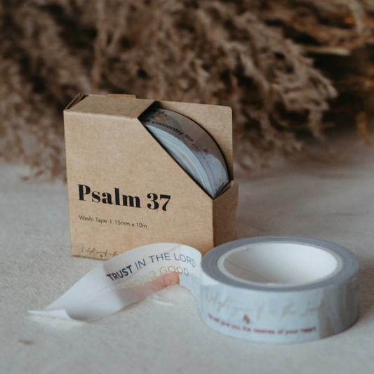 Washi Tape - Psalm 37