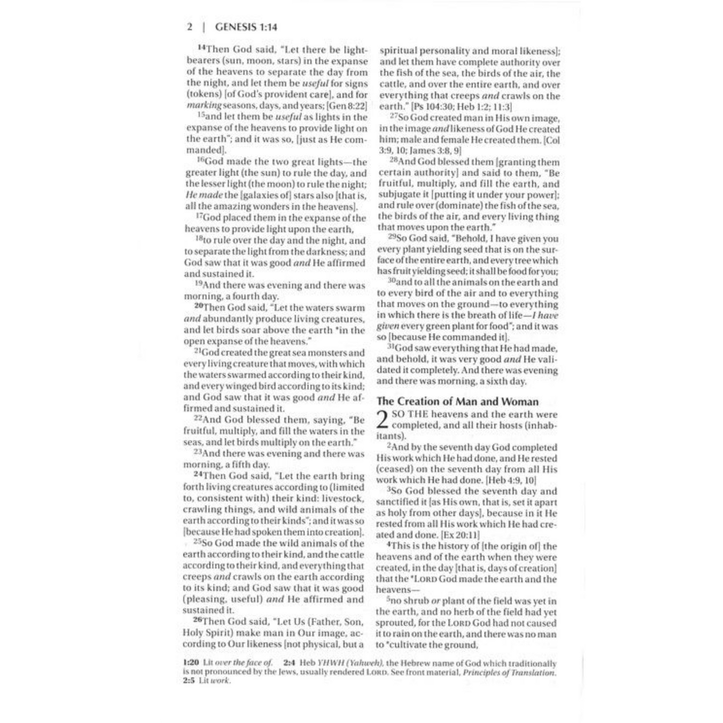 Amplified Holy Bible, Bonded Leather, Black