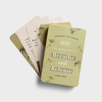 Prayers to Share: 100 Pass- Along Notes to Breathe and Release (J9405)