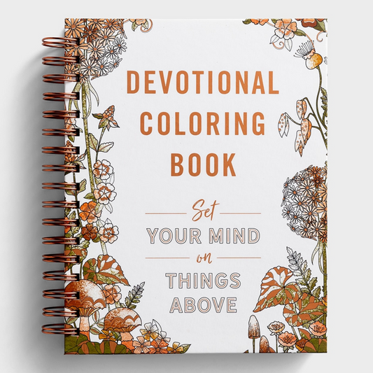 Devotional Coloring Book - Set Your Mind on Things Above (J6789)