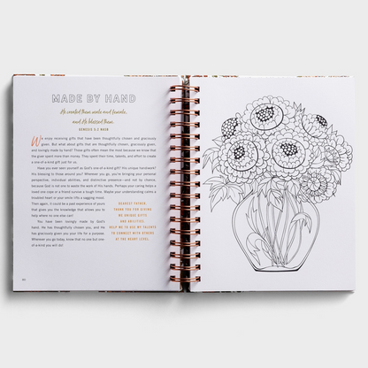 Devotional Coloring Book - Set Your Mind on Things Above (J6789)