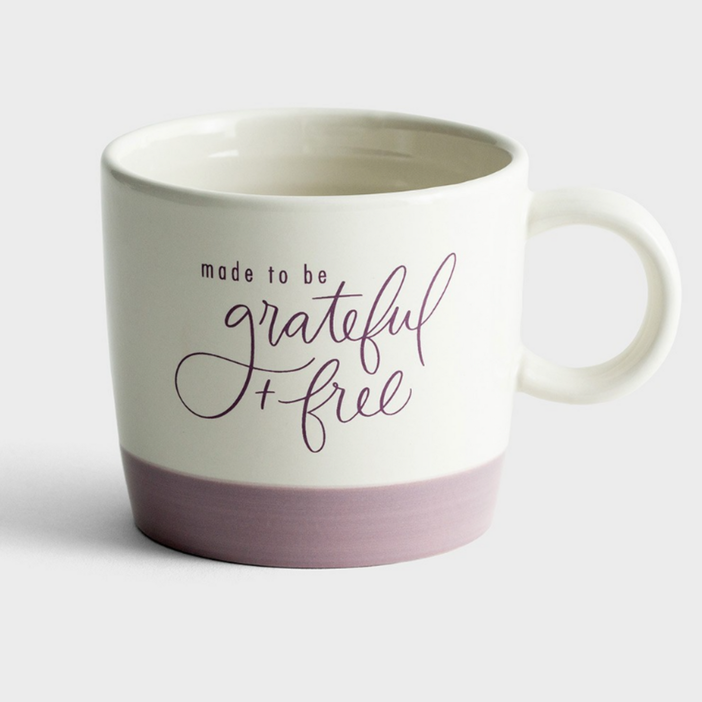 Ceramic Mug - Grateful + Free (#J3960)