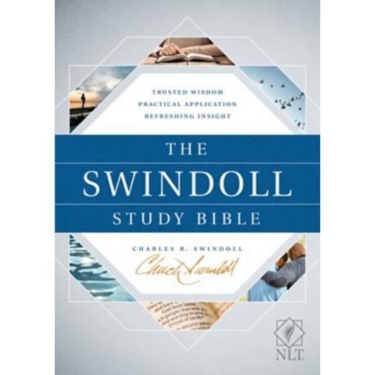 NLT, The Swindoll Study Bible - Hardcover