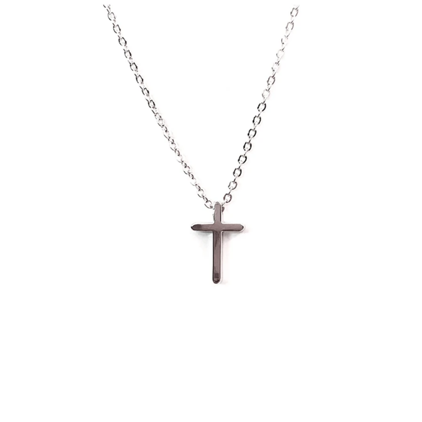 Mini Cross Pendant Necklace