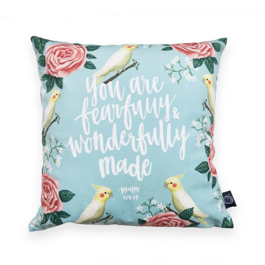 You Are Fearfully and Wonderfully Made - Cushion Cover