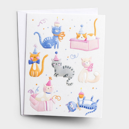 Birthday - Purr-fectly Delightful Card #10987