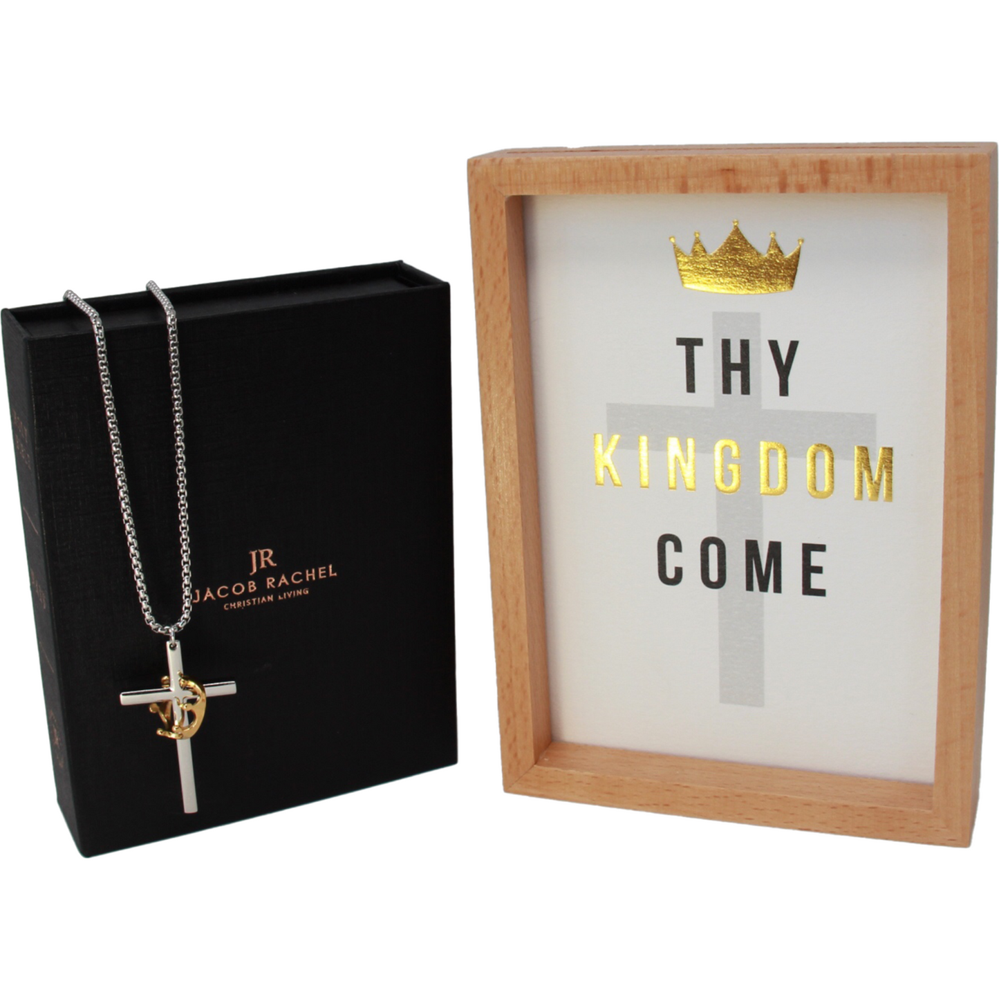 KING OF KINGS Cross Pendant Necklace