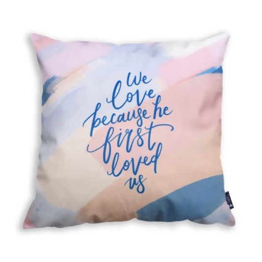 We Love  - Cushion Cover