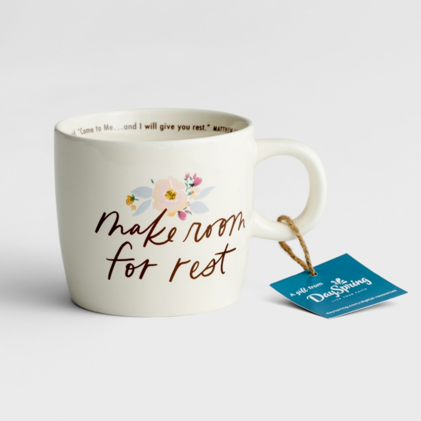 Ceramic Mug - Make Room For Rest (#J4675)