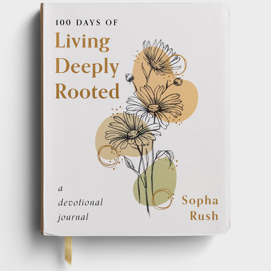 100 Days of Living Deeply Rooted - Devotional Journal (#J8532)