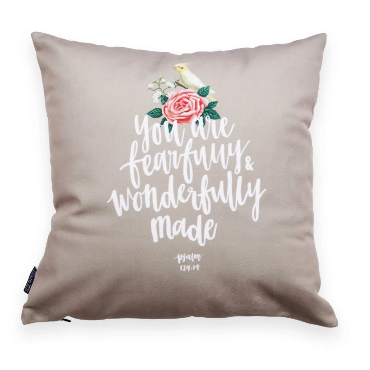 You Are Fearfully and Wonderfully Made - Cushion Cover